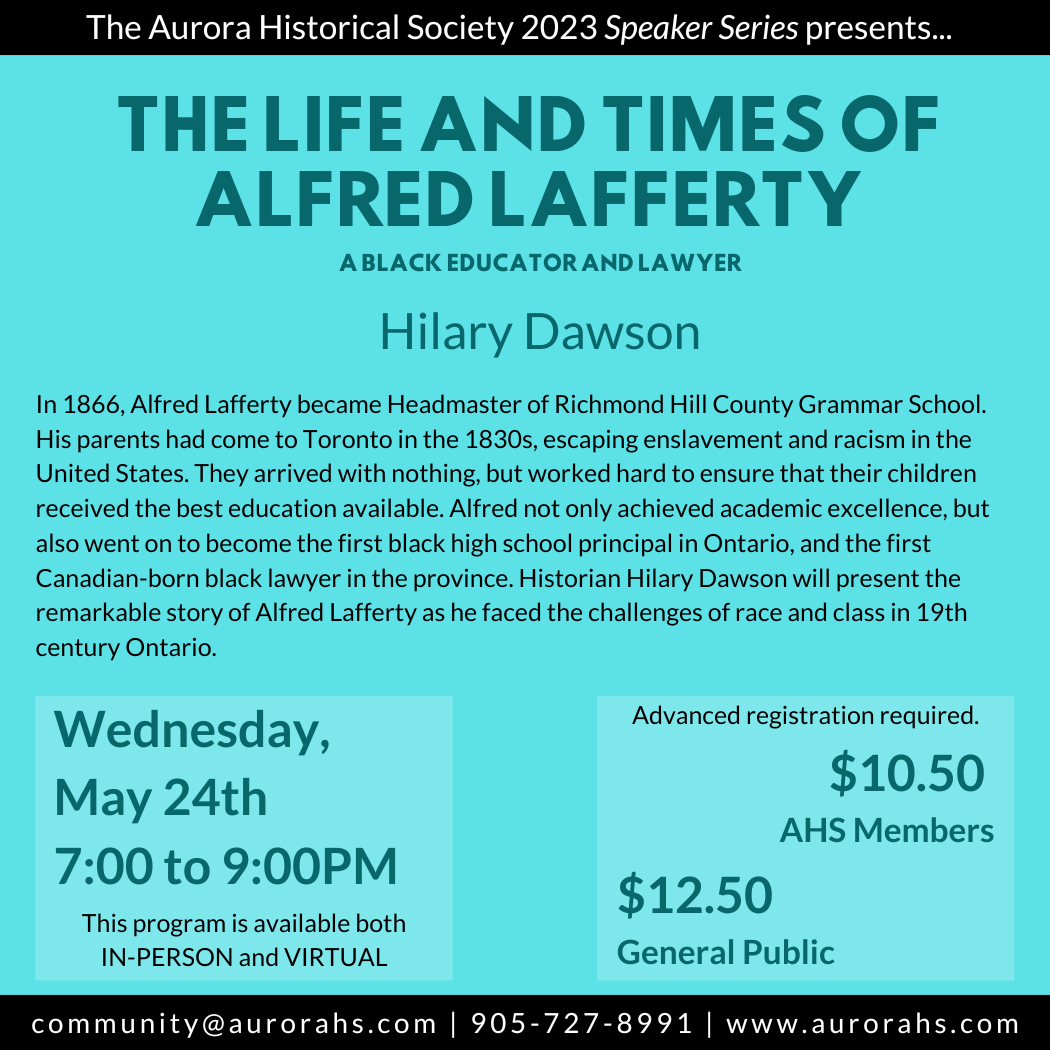 The Life and Times of Alfred Lafferty