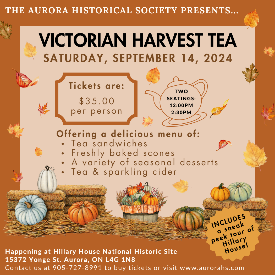 Victorian Harvest Tea 2024