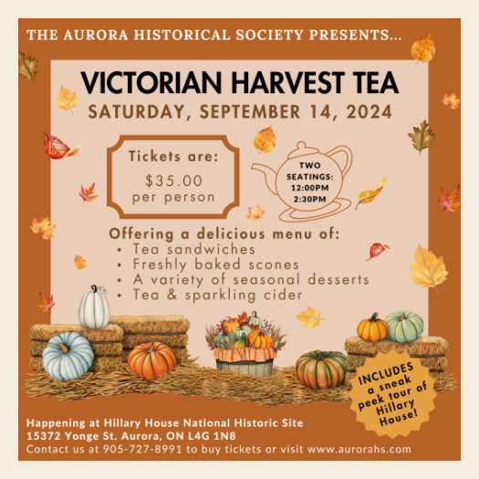Victorian Harvest Tea 2024