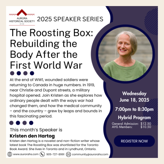 The Roosting Box: Rebuilding the Body After the First World War
